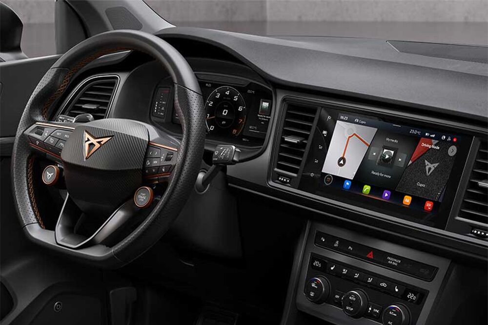 Innenausstattung des CUPRA Ateca