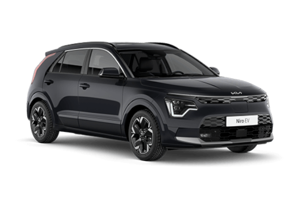 Ein schwarzer Kia Niro EV