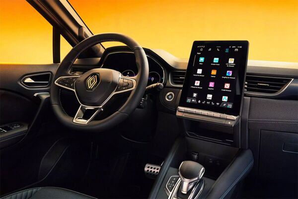 Das Interieur des Renault Captur