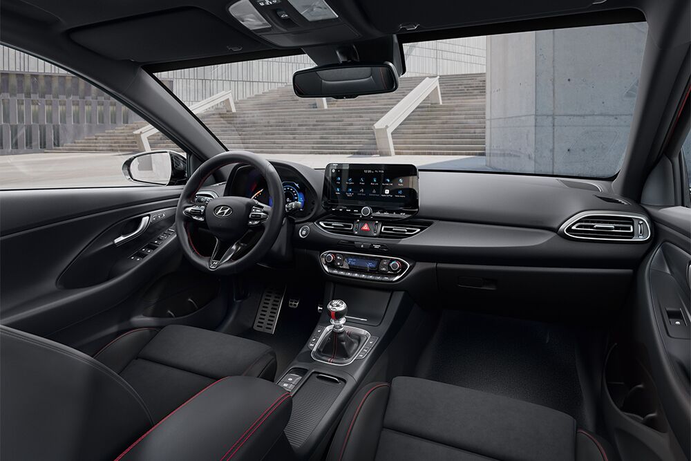 Die schöne Innenausstattung des Hyundai i30 Kombi