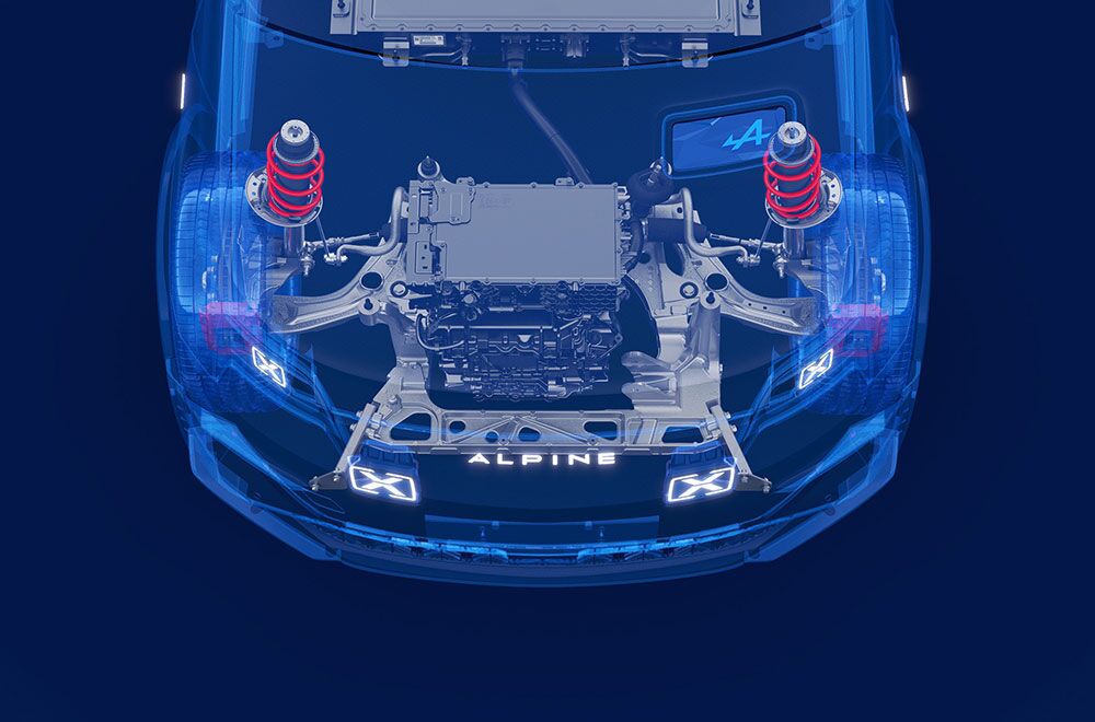 Motor des Alpine A290