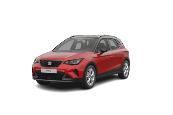 Ein roter SEAT Arona