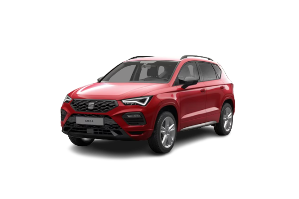Ein roter SEAT Ateca