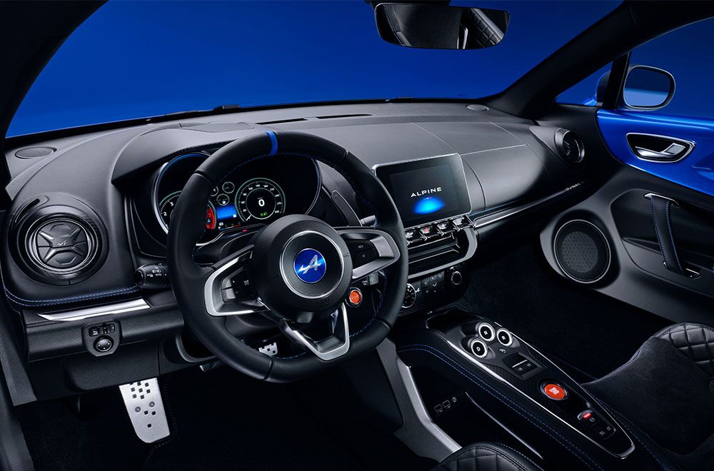 Interieur des Alpine A110