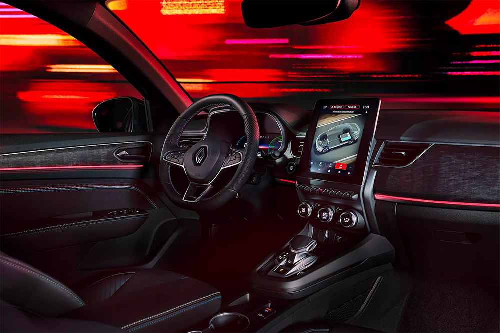 Das Interieur des Renault Arkana