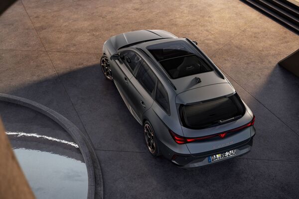 Heck des CUPRA Leon ST von Oben