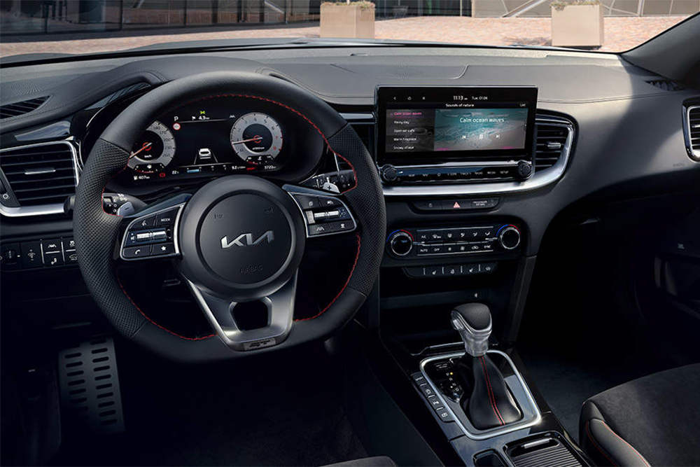 Das Interieur des Kia Proceed