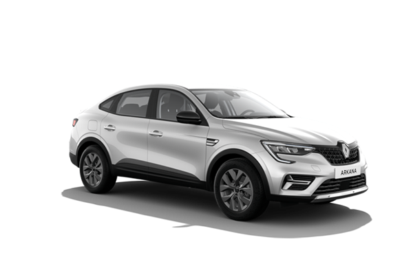 Ein weißer Renault Arkana
