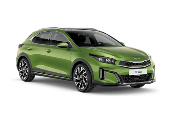 Ein grüner Kia Xceed